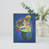 Pirate Mermaid Briefkaart (Staand voorkant)