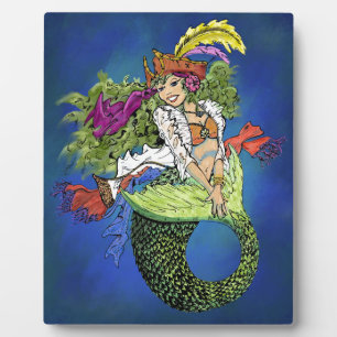 Pirate Mermaid Fotoplaat