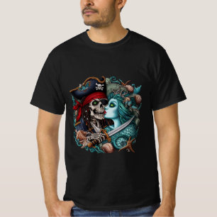 Pirate & Mermaid Kiss T-shirt