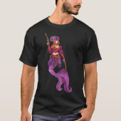 Pirate Mermaid Magical Halloween Costume T-shirt (Voorkant)