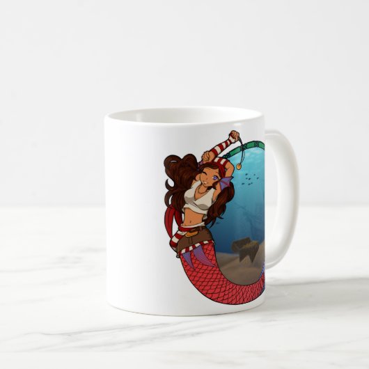 Pirate Mermaid Mok (Voorkant rechts)