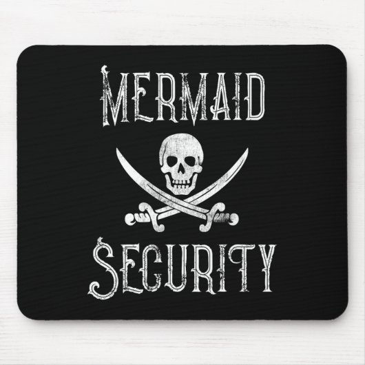  Pirate Mermaid Security Merman Protectors Muismat (Voorkant)
