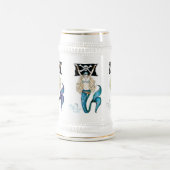 Pirate Mermaid Stein ~ by Kat Walker Bierpul (Center)