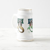 Pirate Mermaid Tankard/Stein ~ by Kat Walker Bierpul (Voorkant links)