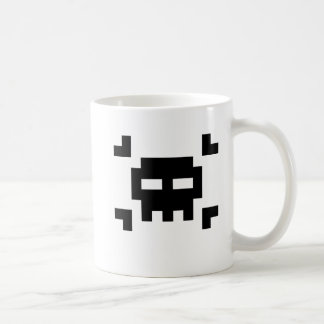 Pirate met 8 bits koffiemok