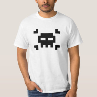 Pirate met 8 bits t-shirt