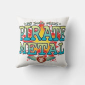 Pirate Metal Soul Cushion Kussen (Achterkant)