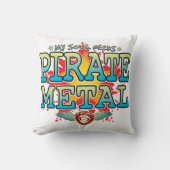 Pirate Metal Soul Cushion Kussen (Voorkant)