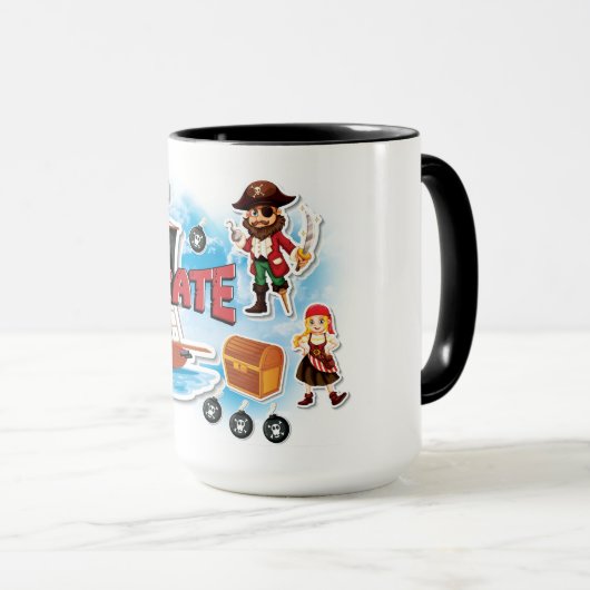 Pirate Mok (Voorkant rechts)