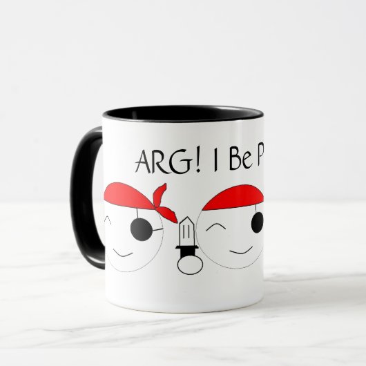 Pirate Mok (Voorkant links)