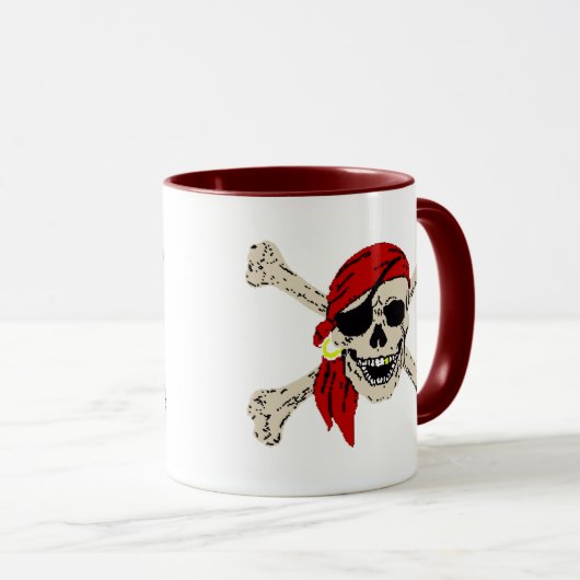 Pirate Mok (Voorkant rechts)