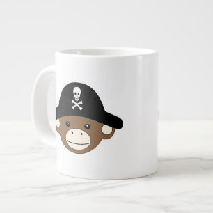 Pirate Monkey Grote Koffiekop