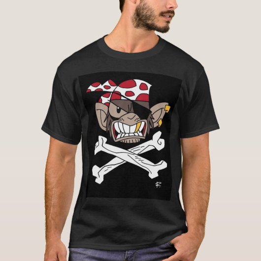 Pirate Monkeys T-shirt (Voorkant)