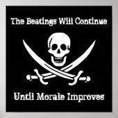 Pirate Morale Booster Poster (Voorkant)