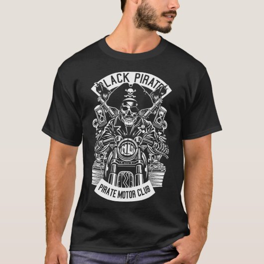 Pirate Motclub T-shirt (Voorkant)