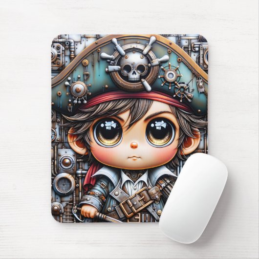 Pirate Mousepad Muismat (Met muis)