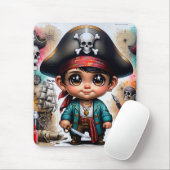 Pirate Mousepad Muismat (Met muis)