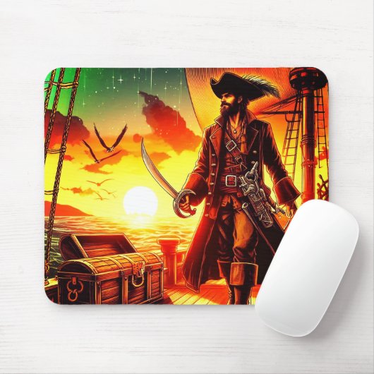 Pirate Muismat (Met muis)