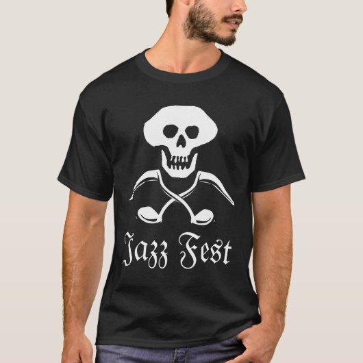 Pirate Music, Jazz Fest T-shirt (Voorkant)