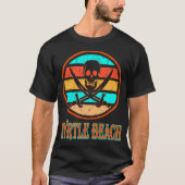 Pirate Myrtle Beach Vakantie noodlijdend Afbeeldin T-shirt (Voorkant)