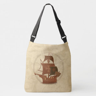 Pirate Mystery Ship Crossbody Tas