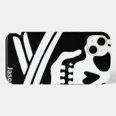 Pirate Name Sjabloon iPhone Hoesje (Achterkant horizontaal)