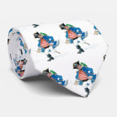 Pirate Necktie Stropdas (Opgerold)
