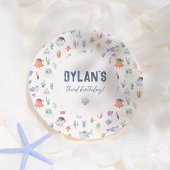 Pirate Ocean Under The Zee Boy Verjaardagsfeestje Papieren Bordje