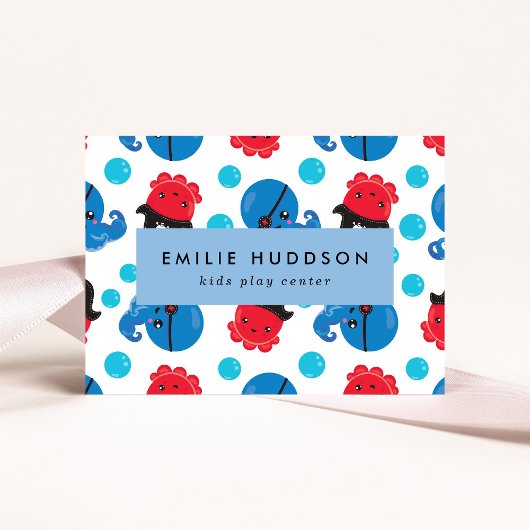 Pirate Octopus, Kinder Speelcentrum, Activiteitenc Visitekaartje