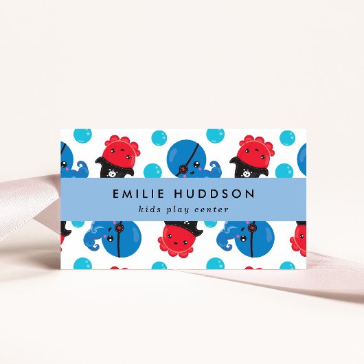 Pirate Octopus, Kinder Speelcentrum, Activiteitenc Visitekaartje