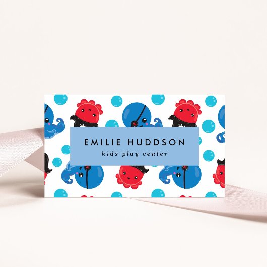 Pirate Octopus, Kinder Speelcentrum, Activiteitenc Visitekaartje