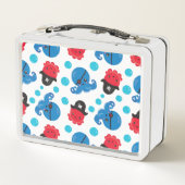 Pirate Octopus, Octopus Pattern, Zee Animals (Achterkant)