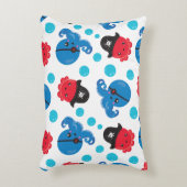 Pirate Octopus, Octopus Pattern, Zee Animals Accent Kussen (Voorkant(Verticaal))