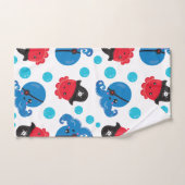 Pirate Octopus, Octopus Pattern, Zee Animals Bad Handdoek (Handdoek)
