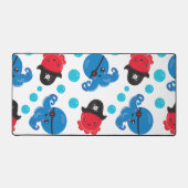 Pirate Octopus, Octopus Pattern, Zee Animals Bureaumat (Voorkant)