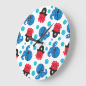 Pirate Octopus, Octopus Pattern, Zee Animals Grote Klok (Hoek)