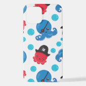 Pirate Octopus, Octopus Pattern, Zee Animals iPhone Hoesje (Achterkant)