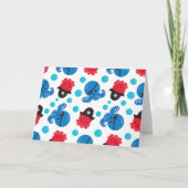 Pirate Octopus, Octopus Pattern, Zee Animals Kaart (Voorkant)