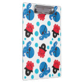 Pirate Octopus, Octopus Pattern, Zee Animals Klembord (Rechts)