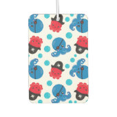 Pirate Octopus, Octopus Pattern, Zee Animals Luchtverfrisser (Voorkant)