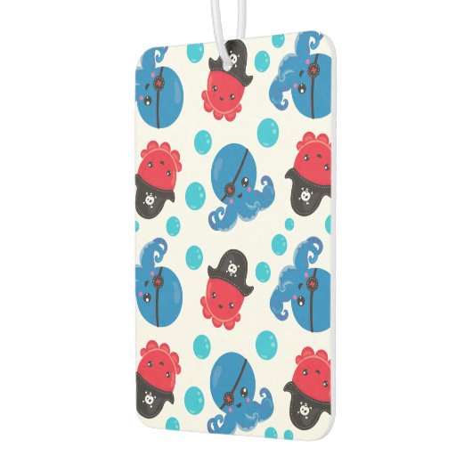 Pirate Octopus, Octopus Pattern, Zee Animals Luchtverfrisser (Links)