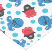 Pirate Octopus, Octopus Pattern, Zee Animals Medium Tafelloper (Hoek)