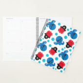 Pirate Octopus, Octopus Pattern, Zee Animals Planner (Display)