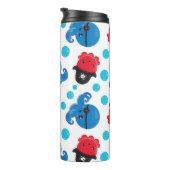 Pirate Octopus, Octopus Pattern, Zee Animals Thermosbeker (Geroteerd rechts)