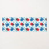 Pirate Octopus, Octopus Pattern, Zee Animals Yogamat (Achterkant (horizontaal))