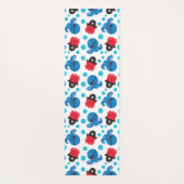 Pirate Octopus, Octopus Pattern, Zee Animals Yogamat (Achterkant)