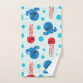 Pirate Octopus, Pirate Jellyfish, Zee Animals Bad Handdoek (Handdoek)