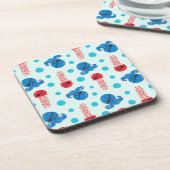 Pirate Octopus, Pirate Jellyfish, Zee Animals Bier Onderzetter (Linkerzijde)