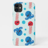 Pirate Octopus, Pirate Jellyfish, Zee Animals Case-Mate iPhone Case (Achterkant)
