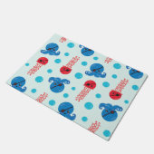 Pirate Octopus, Pirate Jellyfish, Zee Animals Deurmat (Schuin)